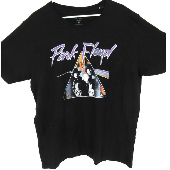 Boohooman Other - boohooMAN Pink Floyd Graphic T-Shirt Mens 2XL Black Short Sleeve Band Tee